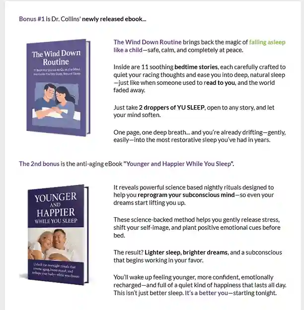 yusleep order bonus